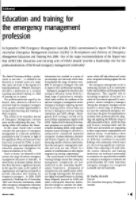 Thumbnail of Editorial: Education and training for the emerg...