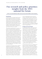Thumbnail of Fire research and policy pr...