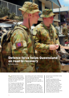 Thumbnail of Defence force helps Queensland on road to recovery