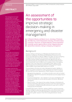 Thumbnail of An assessment of the opportunities to improve s...