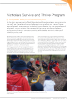 Thumbnail of Victoria’s Survive and Thrive Program