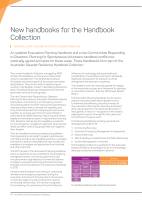 Thumbnail of New handbooks for the Handbook Collection
