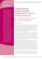 Thumbnail of Understanding community-led resilience: the Jak...