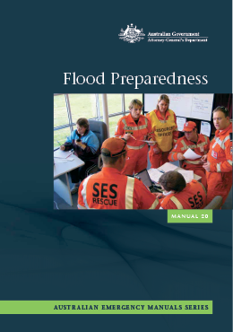 Cover of Australian Emergency Manual 20, Flood Preparedness