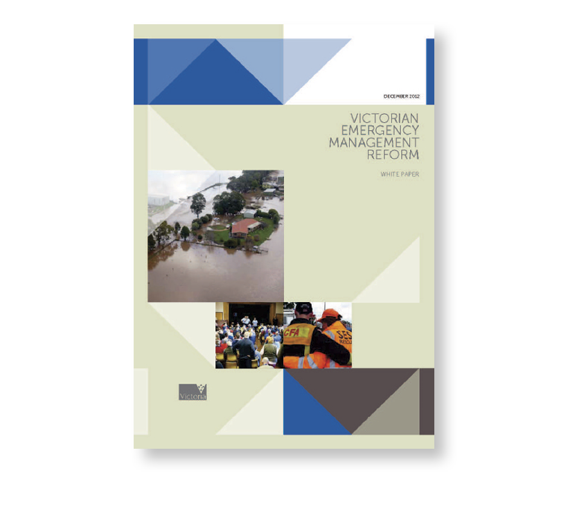 Cover of Victorian Emergency Management Reform White Paper 