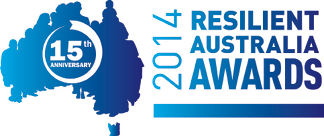 2014 Resilient Australia Awards logo