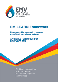 Cover of EM-LEARN Framework discussion paper