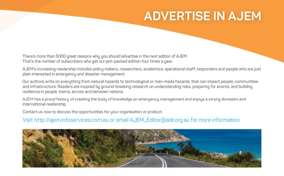 Advertise with AJEM graphic.