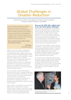 Thumbnail of Global Challenges in Disaster Reduction