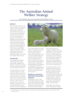 Thumbnail of The Australian Animal Welfare Strategy