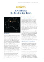 Thumbnail of REPORTS: Kiwirrkurra: the f...