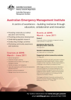 Thumbnail of Australian Emergency Management Institute: A ce...