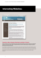 Thumbnail of Interesting websites: Towards a more disaster r...