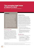 Thumbnail of The emerging legal issue of...