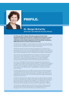 Thumbnail of Profile: Dr Margot McCarthy