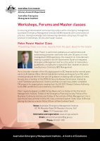 Thumbnail of Workshops, Forums and Maste...