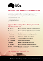 Thumbnail of Australian Emergency Management Institute
