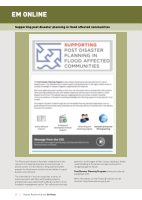 Thumbnail of EM Online: Supporting post disaster planning in...