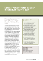 Thumbnail of Sendai Framework for Disaster Risk Reduction 20...