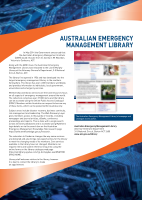Thumbnail of Australian Emergency Management Library